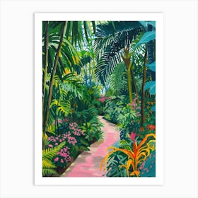 Barbican Conservatory London Parks Garden 1 Painting Art Print