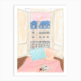 Cozy Paris Apartment Art Print