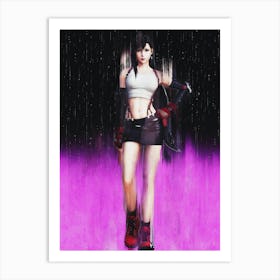 Tifa Lockhart Final Fantasy 7 Art Print