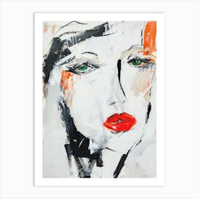 Portrait Of A Woman 7 Art Print