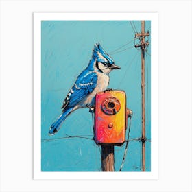 Blue Jay 7 Art Print