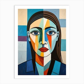 Portrait Of A Woman 22 Art Print