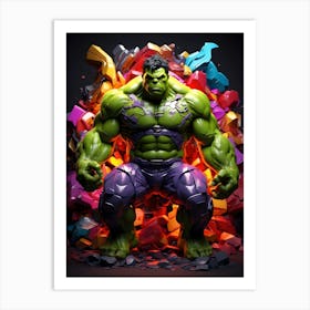 Incredible Hulk 13 Art Print