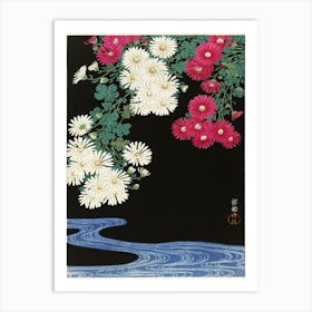 Chrysanthemums, Ohara Koson Art Print