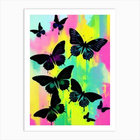 Butterflies In The Sky 35 Art Print