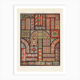 Middle Ages Pattern, Albert Racine 8 Art Print