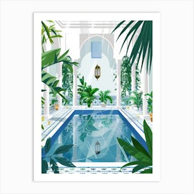 Islamic Interior Design Art Print