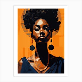 African Woman 27 Art Print