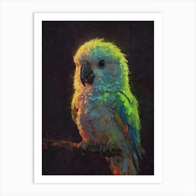 Colorful Parrot 25 Art Print