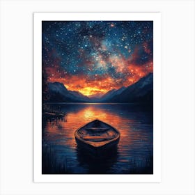 Starry Night 159 Art Print