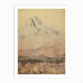 Hokkaido. Winter: Retro Aesthetic Japanese Landscape Wall Art Bedroom Home Decoration Art Print