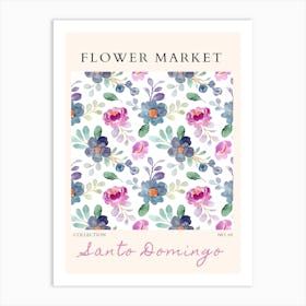 Flower Market 29 Art Print