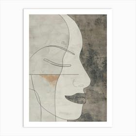 Portrait Of A Woman 406 Art Print