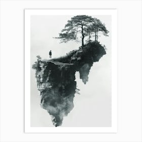 Man On An Island Art Print