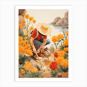 'Gardener' 1 Art Print