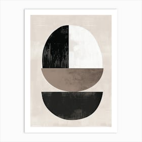 Moroni Stone Park Bauhaus Minimalist Art Print