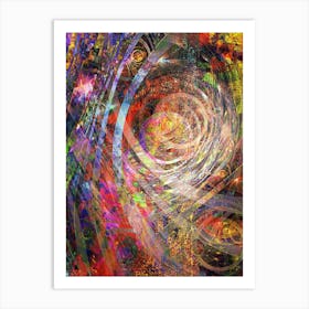 The rhythm of inspiration Art Print