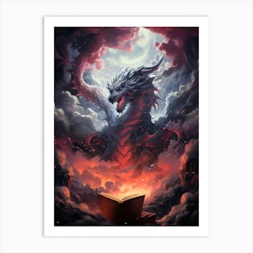 Dragon In The Sky 1 Art Print