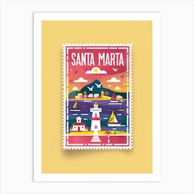 Santa Marta Art Print