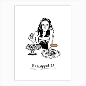 Bon Appetit Art Print