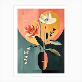 Flowers In A Vase 121 Art Print