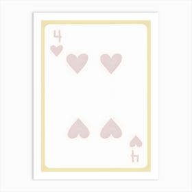 Four Hearts 6 Art Print