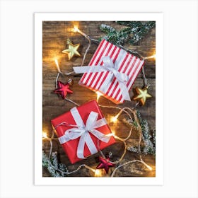 Christmas Presents Art Print