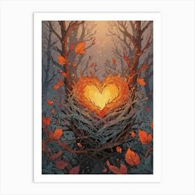 Heart Of The Forest 10 Art Print