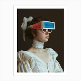 Vr Glasses Art Print