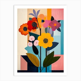 Flowers In A Vase 31 Art Print