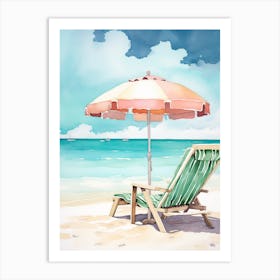 Grace Bay Beach, Turks And Caicos Islands 1 Art Print