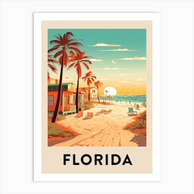 Vintage Travel Poster Florida 6 Art Print