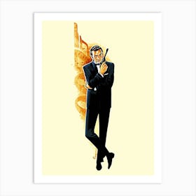 007 james bond 1 Art Print
