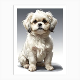 Shih Tzu Art Print