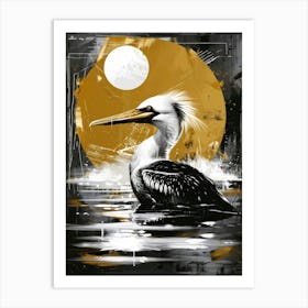 Pelican 4 Art Print