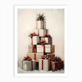 Christmas Tree 13 Art Print