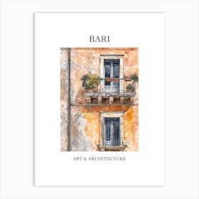 Bari Travel And Architecture Poster 1 Art Print