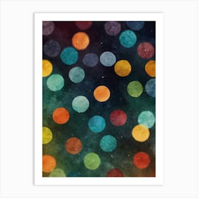 Polka Dots Art Print