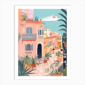 Sicily 2, Italy Illustration Art Print