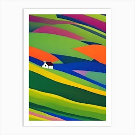 House On The Hill 1 Art Print