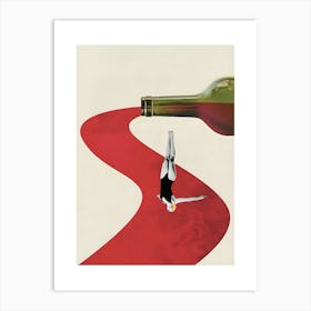 Red Carpet Art Print