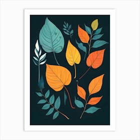 Autumn Leaves 27 Art Print