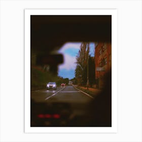 In the backseat Art Print