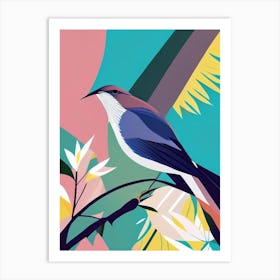 Mockingbird Pop Matisse 2 Bird Art Print