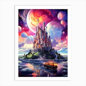 Castle In The Sky 3 Art Print