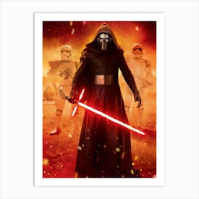 Star Wars The Force Awakens 13 Art Print