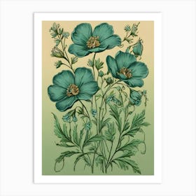 Wildflower Symphony Art Print