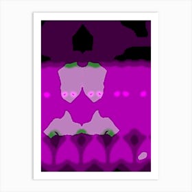 Purple Flower 1 Art Print