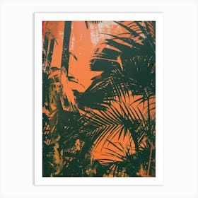 'Palm Trees' 3 Art Print