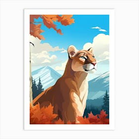 Cougar Art Print